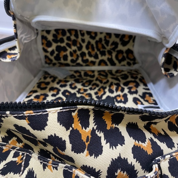 Marc Jacobs #320 The Backpack Leopard Rucksack High - Picture 3 of 8